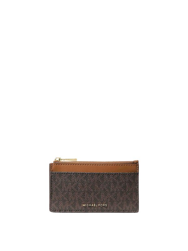 MICHAEL KORS: wallets & purses - Zip Key Card Case