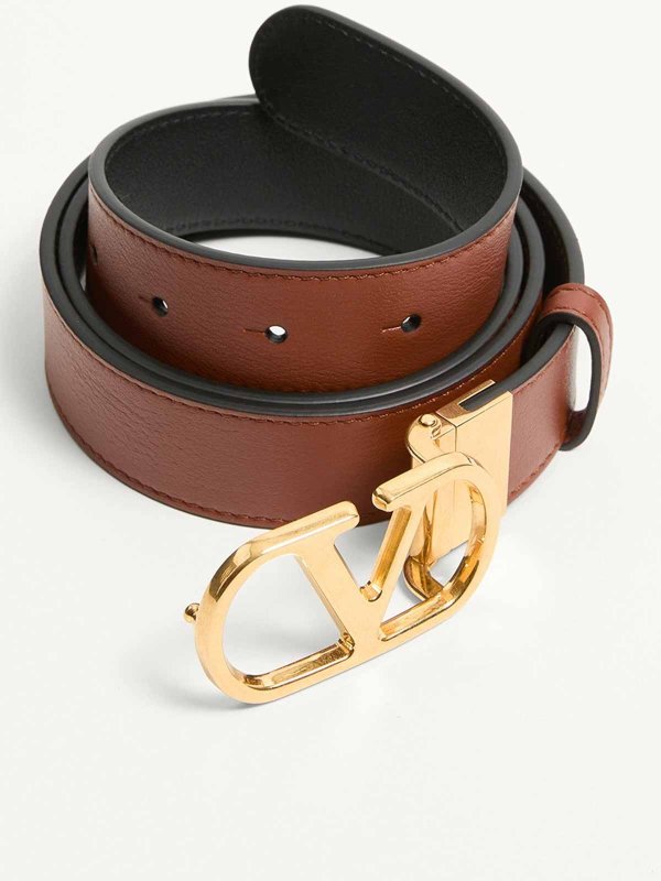 VALENTINO GARAVANI: Gürtel online - Gürtel - Camel