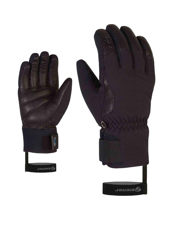 ZIENER: 手袋 - 手袋 - 黒