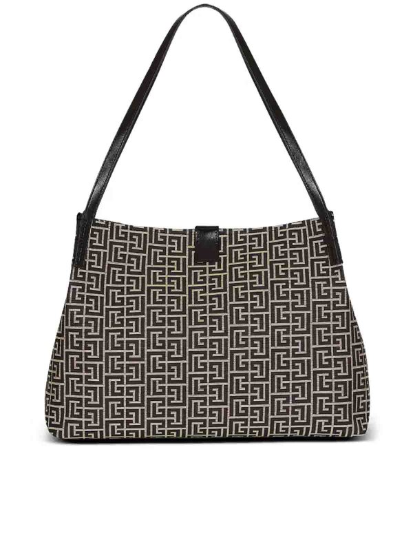 The Best Shops Balmain: Handtaschen - Shopper - Weiß