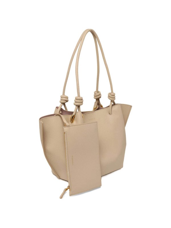 The Best Shops COCCINELLE: Handtaschen - Shopper - Weiß