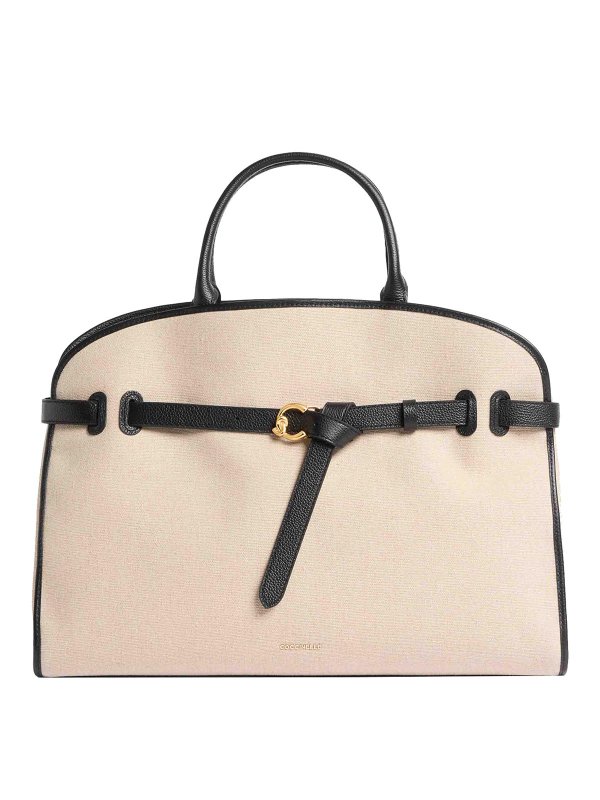 COCCINELLE: Handtaschen - Shopper - Beige