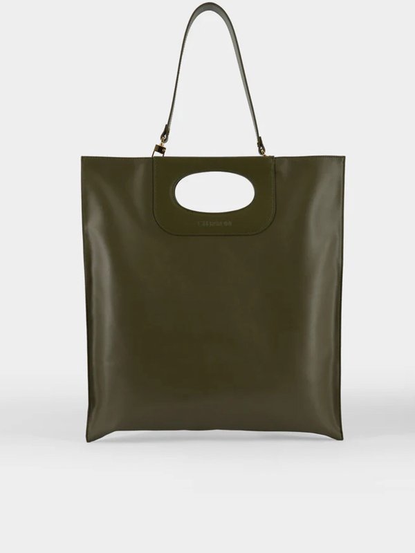 GHERARDINI: Handtaschen online - Shopper - Grün