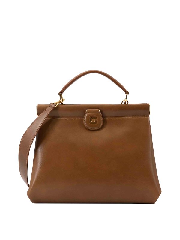 GHERARDINI: Sacs à main - Sac Cabas - Marron