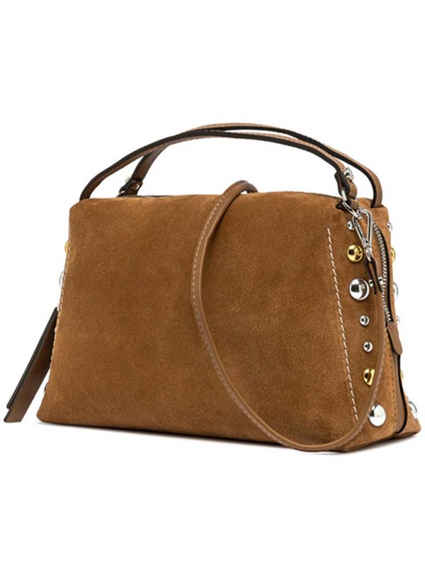 The Best Shops GIANNI CHIARINI: Sacs portés épaule  - Sac Porté Épaule - Camel