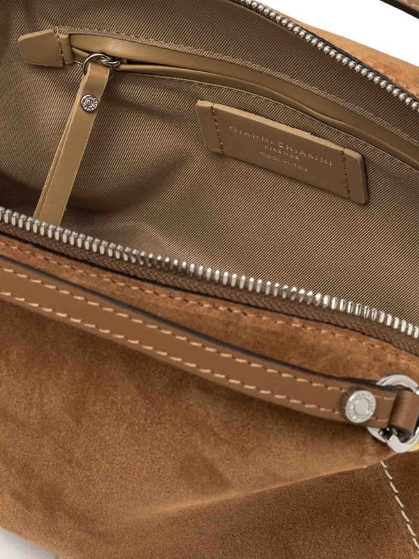 Sac Porté Épaule - Camel shop online: GIANNI CHIARINI