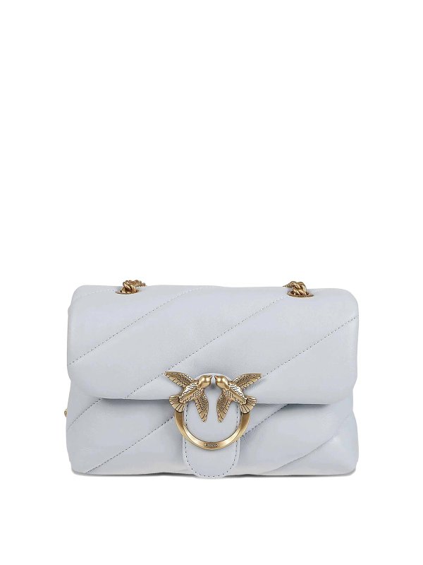 Pinko: Bolsas bandoleras - Bolsa Bandolera - Azul Claro