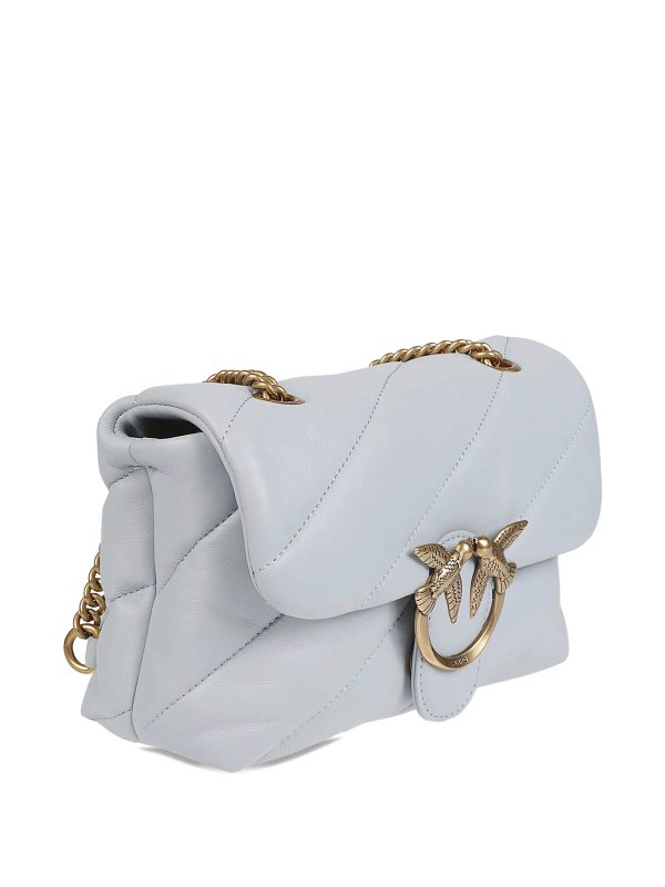 The Best Shops Pinko: Bolsas bandoleras - Bolsa Bandolera - Azul Claro