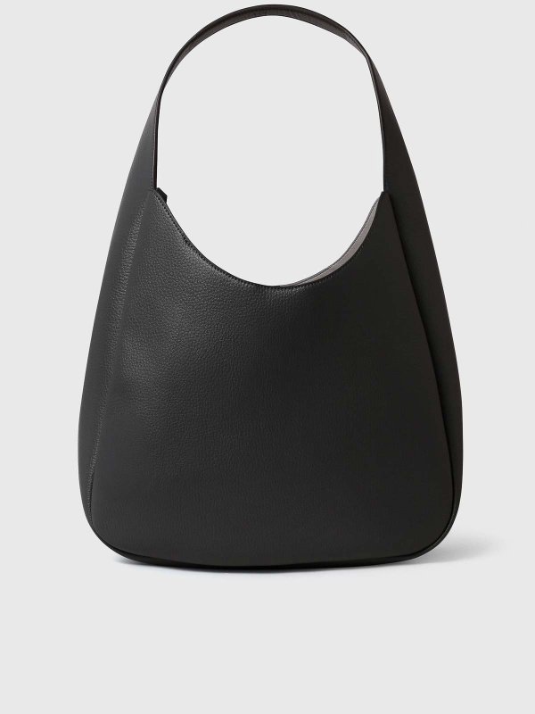 The Best Shops STELLA McCARTNEY: shoulder bags - Large Hobo Bag Eco Embossed Grainy