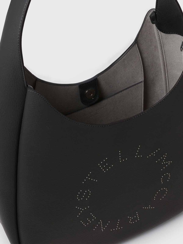 Large Hobo Bag Eco Embossed Grainy shop online: STELLA McCARTNEY
