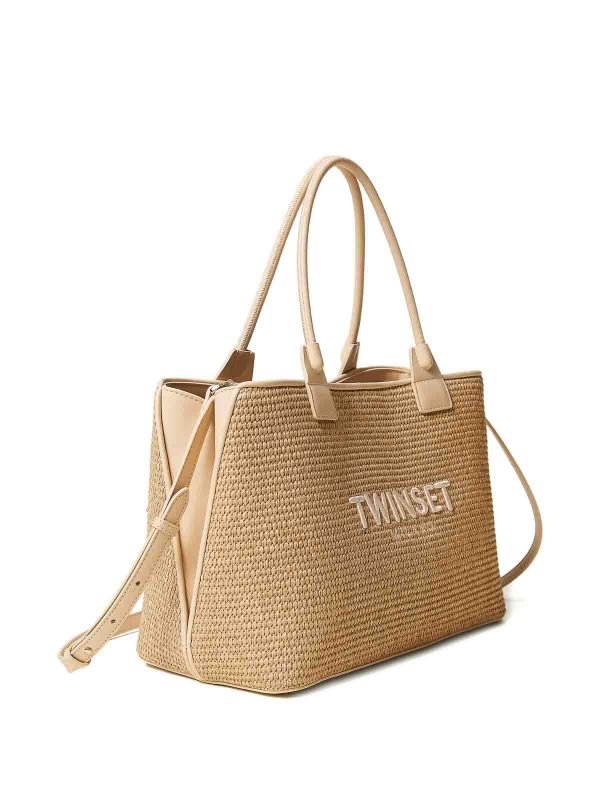 TWINSET: Handtaschen online - Shopper - Orange