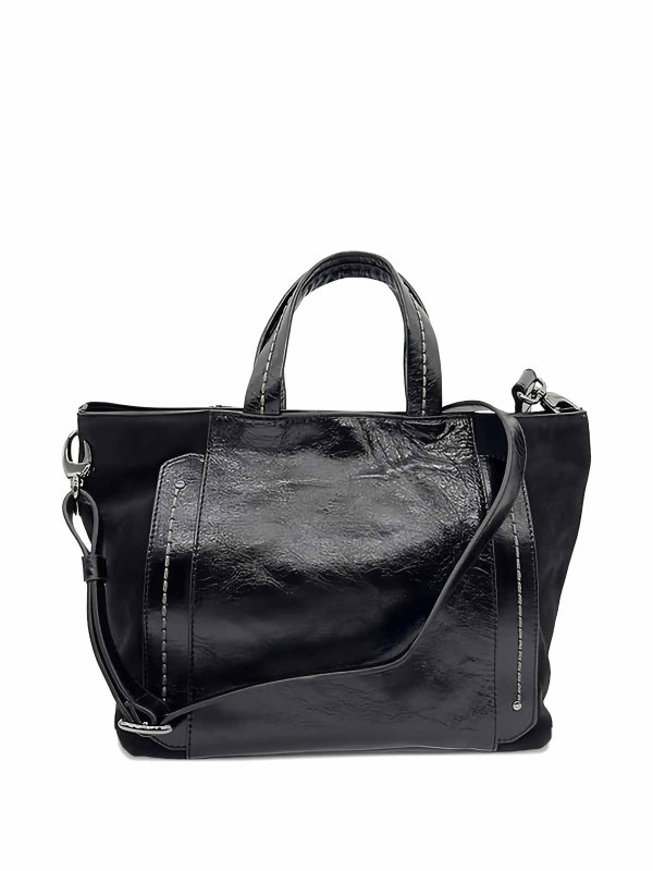 The Best Shops VISONA: totes bags - Pathent leather bag
