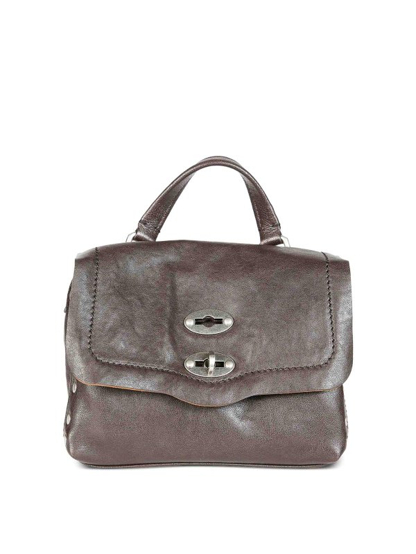 ZANELLATO: totes bags - Postina Tobacco