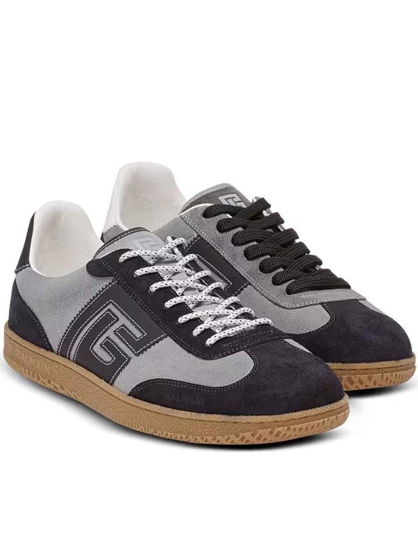 Balmain: trainers online - Low Top Lace Up Sneaker