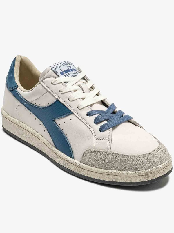 The Best Shops Diadora Heritage: Baskets - Bleu