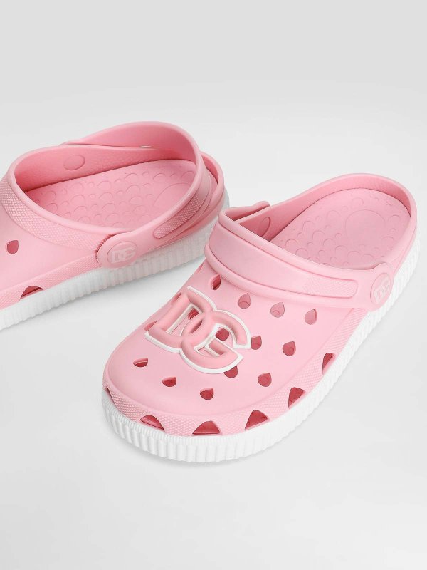 ミュール - ピンク shop online: Dolce & Gabbana Jr