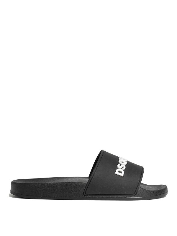 DSQUARED2: Sandales - Sandales - Noir