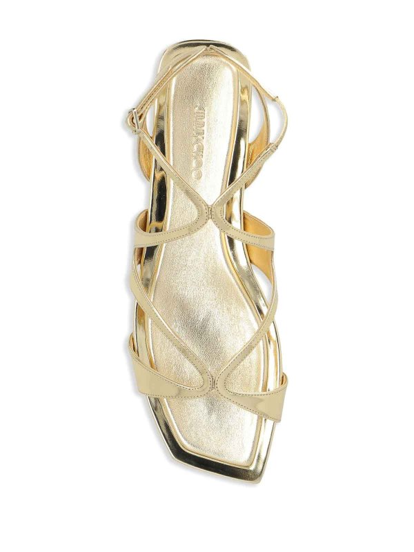 サンダル - 金 shop online: JIMMY CHOO
