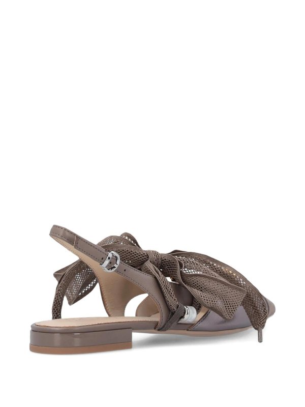 The Best Shops Pinko: Ballerinas - Ballerinas - Braun