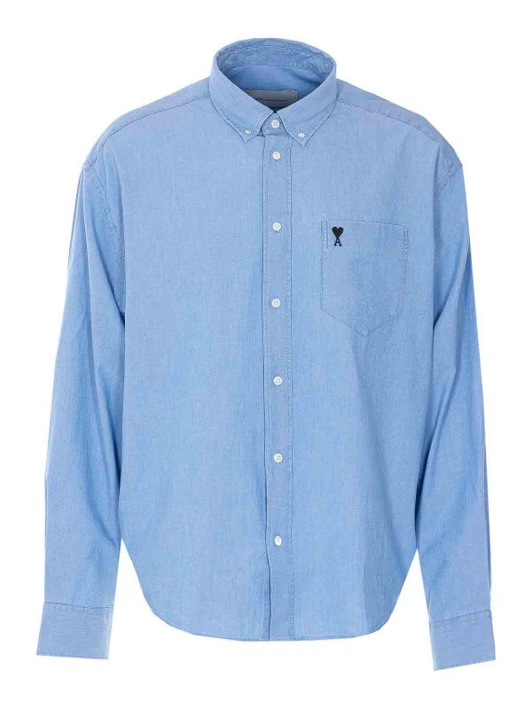 AMI PARIS: シャツ - シャツ - ブルー