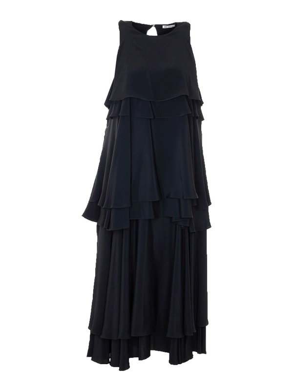 AMI PARIS: Maxikleider - Maxikleid - Schwarz