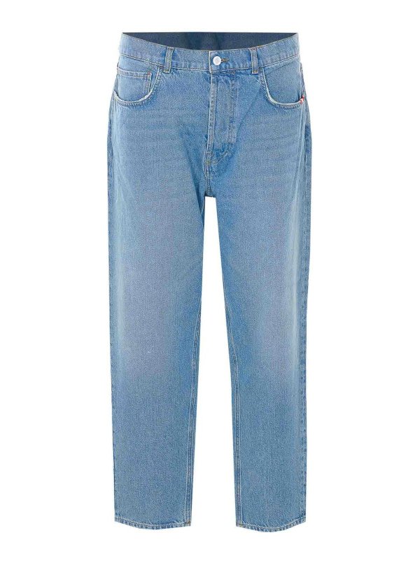AMISH: Straight Leg Jeans - Straight Leg Jeans - Blau