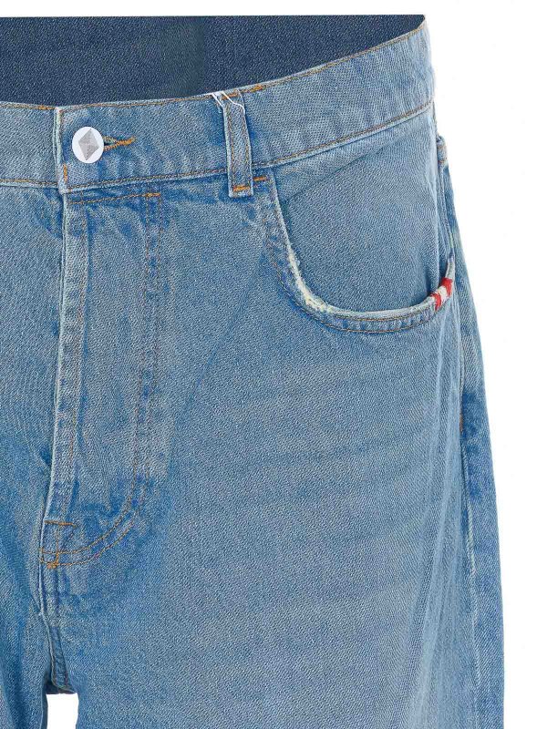 Straight Leg Jeans - Blau Replica 
online: AMISH