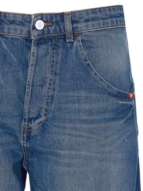 Straight Leg Jeans - Blau Replica 
online: AMISH