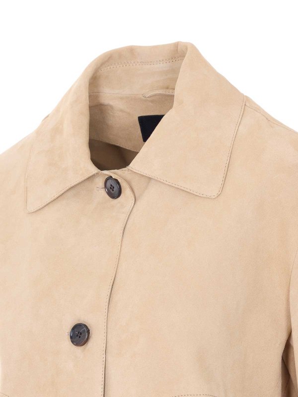 The Best Shops ARMA: Lederjacken - Lederjacke - Beige