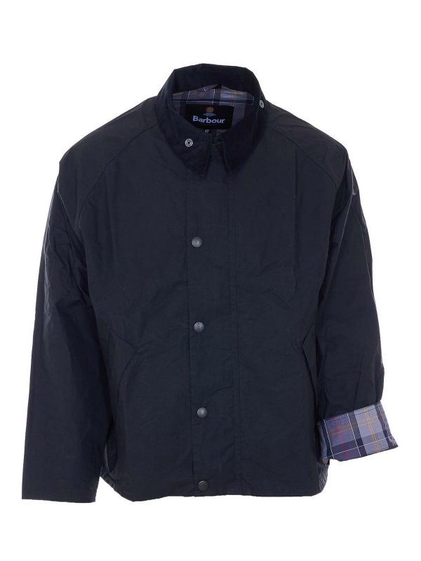 BARBOUR: casual jackets - Black Transport Jacket