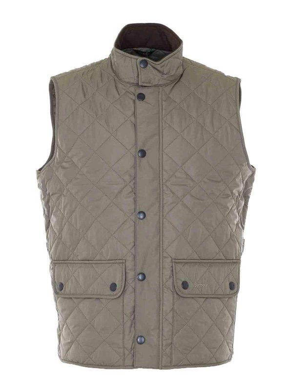 BARBOUR: ダウン・ハイテクジャケット - ダウンジャケット - 緑