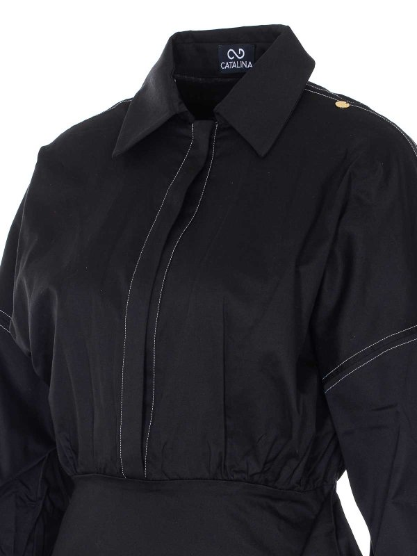 The Best Shops CATALINA: abiti al ginocchio - Vestito  nero