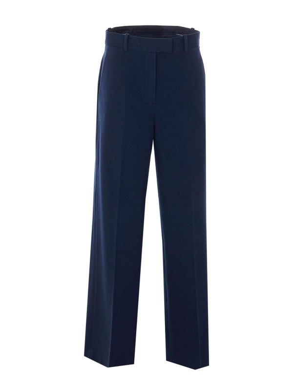 CIRCOLO 1901: casual trousers - Blue Pants