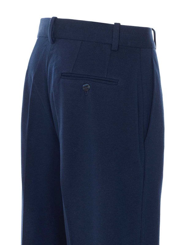 The Best Shops CIRCOLO 1901: casual trousers - Blue Pants
