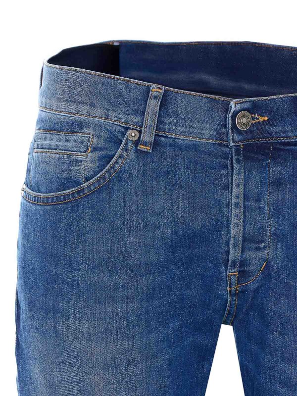 スキニージーンズ - ブルー shop online: DONDUP