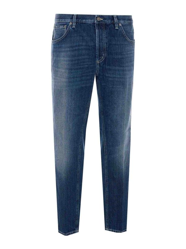 DONDUP: jeans dritti, a sigaretta - Jeans Brighton blu