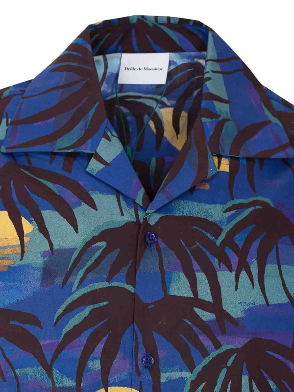 Camisa - Azul Replica 
online: DRÔLE DE MONSIEUR