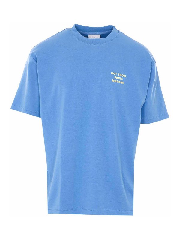 DRÔLE DE MONSIEUR: Tシャツ - Tシャツ - ブルー