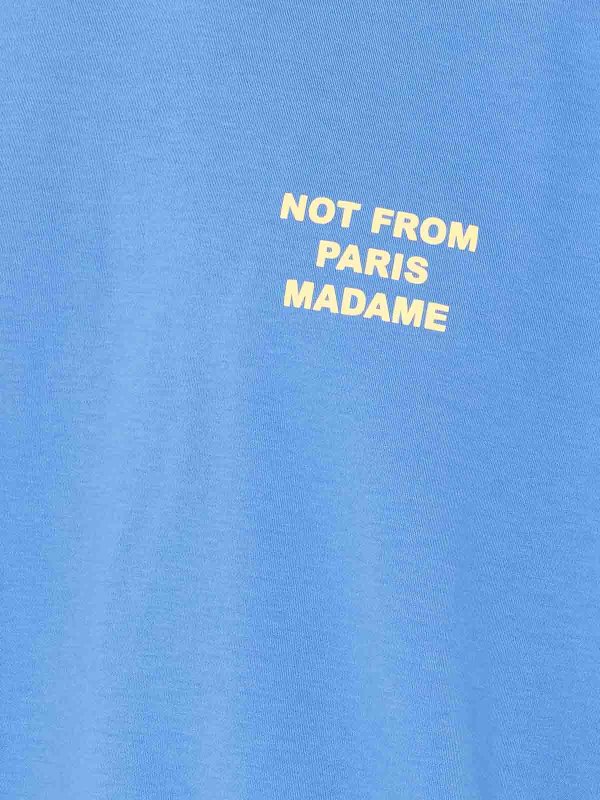 The Best Shops DRÔLE DE MONSIEUR: Tシャツ - Tシャツ - ブルー