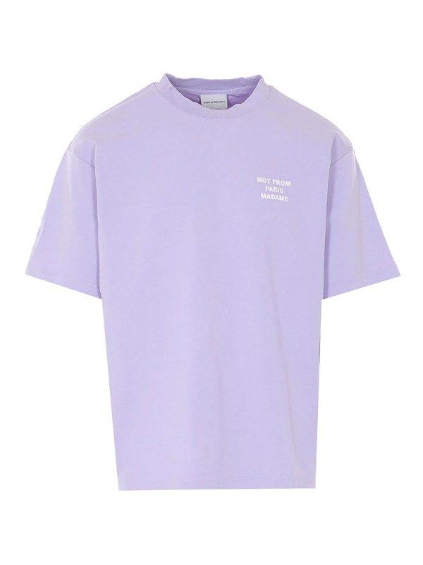 DRÔLE DE MONSIEUR: T-shirts - T-Shirt - Violet