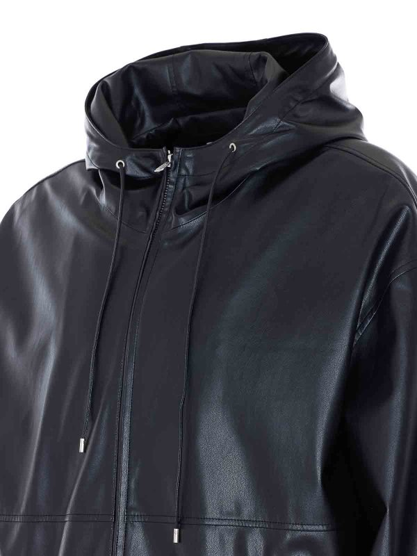 The Best Shops DUNST: レザージャケット - レザージャケット - 黒