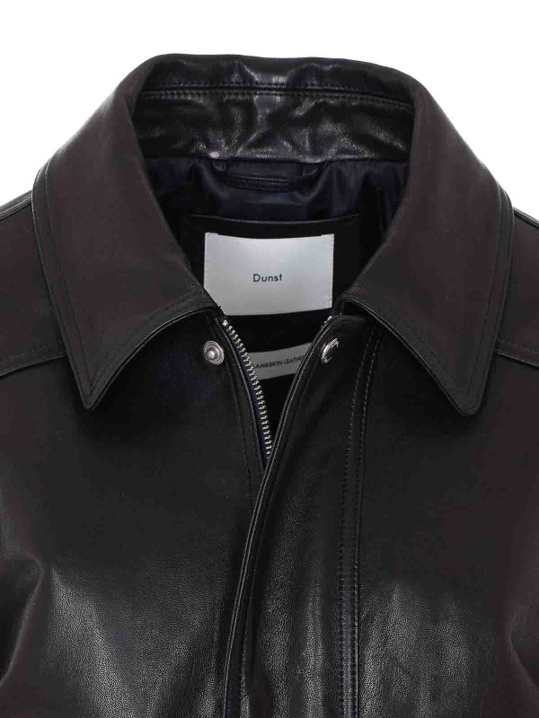 Giacca vegana nera shop online: DUNST