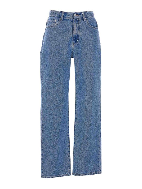 DUNST: straight leg jeans - Denim Essentiel Straight Jeans