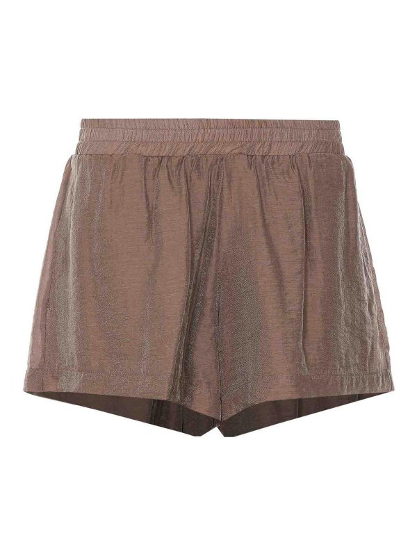 ELEH: Trousers Shorts - Brown Shorts