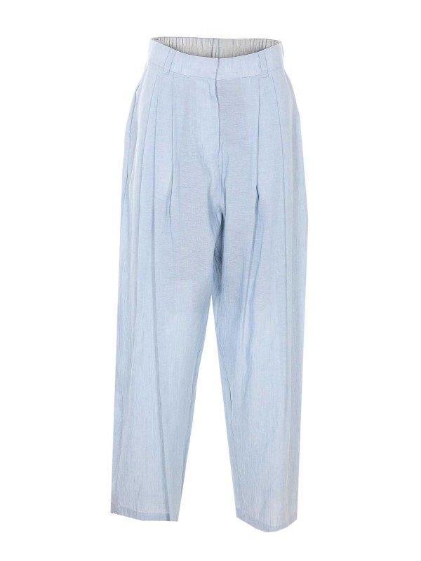 ELEH: casual trousers - Light Blue Pants
