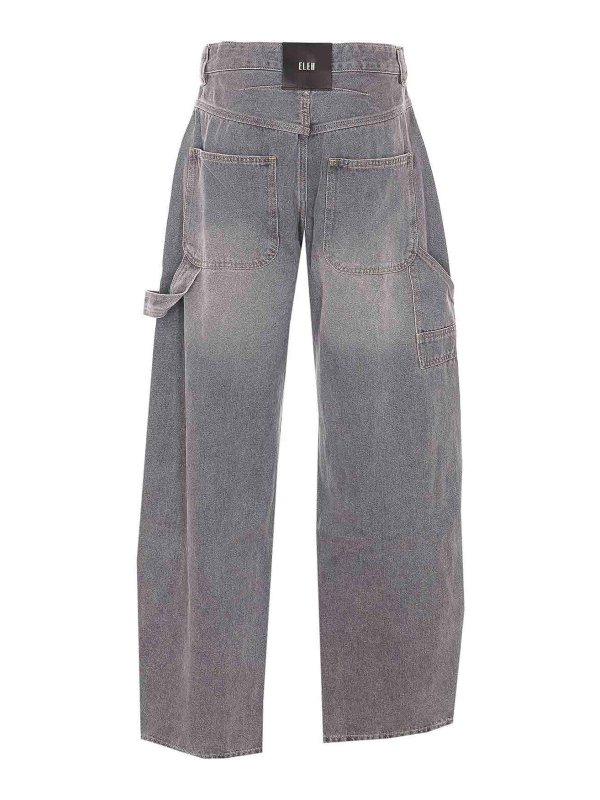 ELEH: Jeans à jambe droite online - Jean Droit - Noir