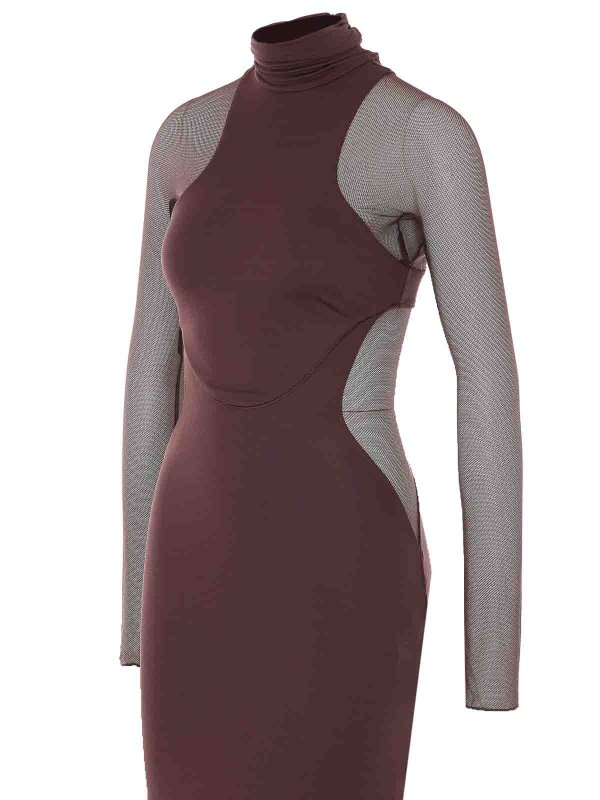 The Best Shops ELISABETTA FRANCHI: abiti da sera - Vestito  da tappeto rosso marrone