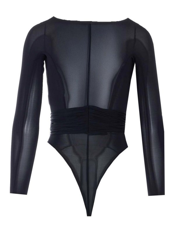 ELISABETTA FRANCHI: Top e canotte online - Corpo nero