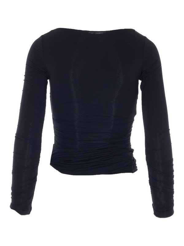 ELISABETTA FRANCHI: Tops und Tank Tops online - Top - Schwarz