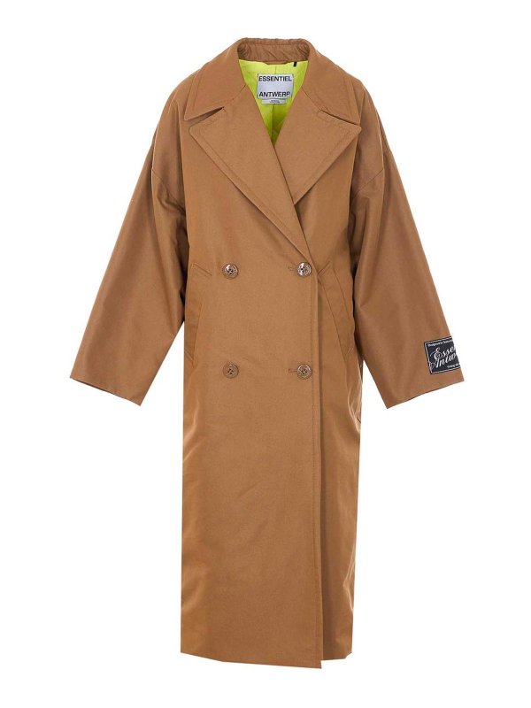 ESSENTIEL ANTWERP: Manteaux au genou - Manteau Au Genou - Marron